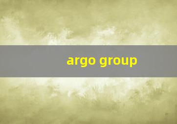 argo group